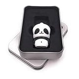 Onwomania Panda Bär flach stehend USB Stick in Alu Geschenkbox 32 GB USB 3.0