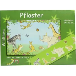 Kinderpflaster Wildtiere - Briefchen 10 ST