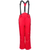 Trollkids Schneehose Holmenkollen Slim Fit, Rot/Sonnengelb, Größe 176 - 176