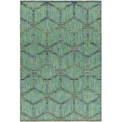 Flachwebeteppich Bahama Grün ca. 200x290cm