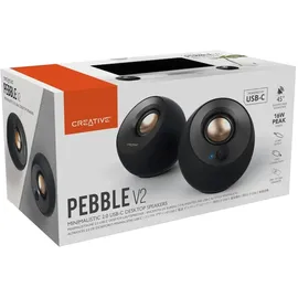 Creative Labs Creative Pebble V2 2.0 Schwarz