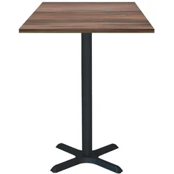 Restootab Stehtisch Dina 60x60cm - Modell Eiche Montagne