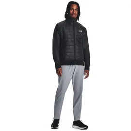 Under Armour Storm Isolierte Hybrid-Laufjacke Herren 001 black/black/reflective XXL