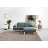 andas Ecksofa »Swift L-Form«, Federkern-Polsterung, B/T/H: 192/83/176 cm blau