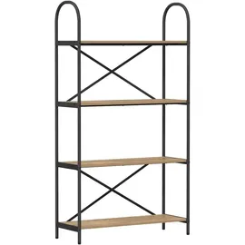 vidaXL Bücherregal 80 x 30 x 146 cm Artisan-Eiche
