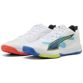 Puma Accelerate Turbo 4 Game On Herren Slim Weiß/Rot/Blau 44,5
