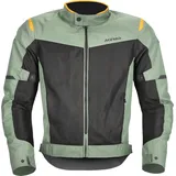 Acerbis Ramsey Vented 2.0 Textiljacke Hellgrün/Dunkelgrau/Gelb S