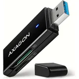 AXAGON CRE-S2N Cardreader USB-A 3.2 Gen 1, SD, microSD Kartenleser