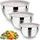 luxuskollektion Rührschüssel Set Salatschüssel Deckel 4.5L 2.7L 1.5L