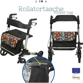 Seniori Rollator/Rollstuhl Tasche schwarz