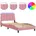 vidaXL Hanko 200 x 200 cm Rosa