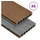 vidaXL WPC Terrassendielen mit Zubehör 15 m2 4 m braun/grau