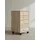 KADIMA DESIGN Itter Rollcontainer 33 x 38 x 63 cm beige