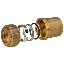Itap VX Messing Klemmverbinder Übergangsmuffe IG 1 1/4" x 40 mm