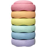 Stapelstein Original Mini Rainbow pastel 6er-Set