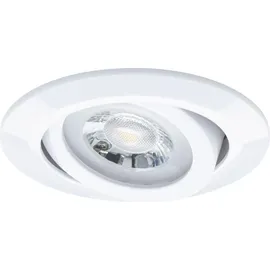 Paulmann Einbauleuchte 20er-Pack rund 82mm 4,8W 450lm 3000K Weiß