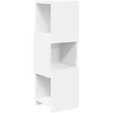 MOBCANT Modern Eckschrank & Aufbewahrungsschränke Holzwerkstoff Schließfächer mit Stauraum Spind Schrank für Schlafzimmer Keller Küche Arbeitszimmer (25,5 x 25 x 80 cm)