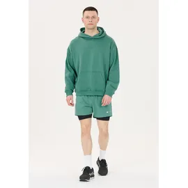Virtus Shorts "Zayne", Herren, Gr. S, US-Größen, grün, meliert, 95% Polyester, 5% Elasthan, unifarben, kurz, Hosen Shorts, mit 4-Wege-Stretch und Innenhose