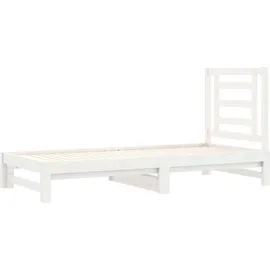 vidaXL Tagesbett 90 x 200 cm Weiß