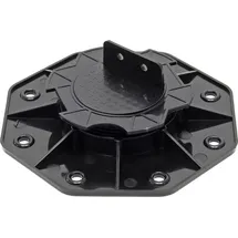 Wiltec Stelzlager 16,2 x 2,8 x 16,2 cm schwarz