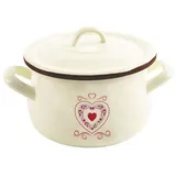 northix HERZ Kochtopf 16 cm rund