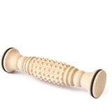 Tuuli Accessories Massage Massagerolle Massageroller Massagegerät Fuß Fußmassagegerät aus Holz 20 x 5 cm