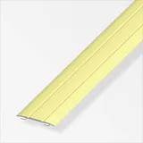 Alfer Bergangsprofil 1 m, 37 x 2.5 mm Aluminium eloxiert messing Übergangsprofile - Alfer