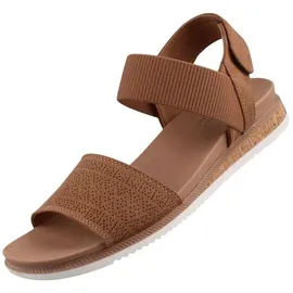 SKECHERS Damen Desert Kiss Low Top Look Flache Sandale, Kastanie, 40