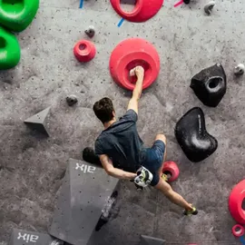 YY Vertical Panda Chalkbag Grau