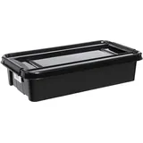 Plast Team PROBOX RECYCLE Bettroller 31 Liter Box und Deckel schwarz
