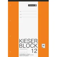 Brunnen Kieserblock A4 unliniert 25 Blatt