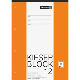 Brunnen Kieserblock A4 unliniert 25 Blatt