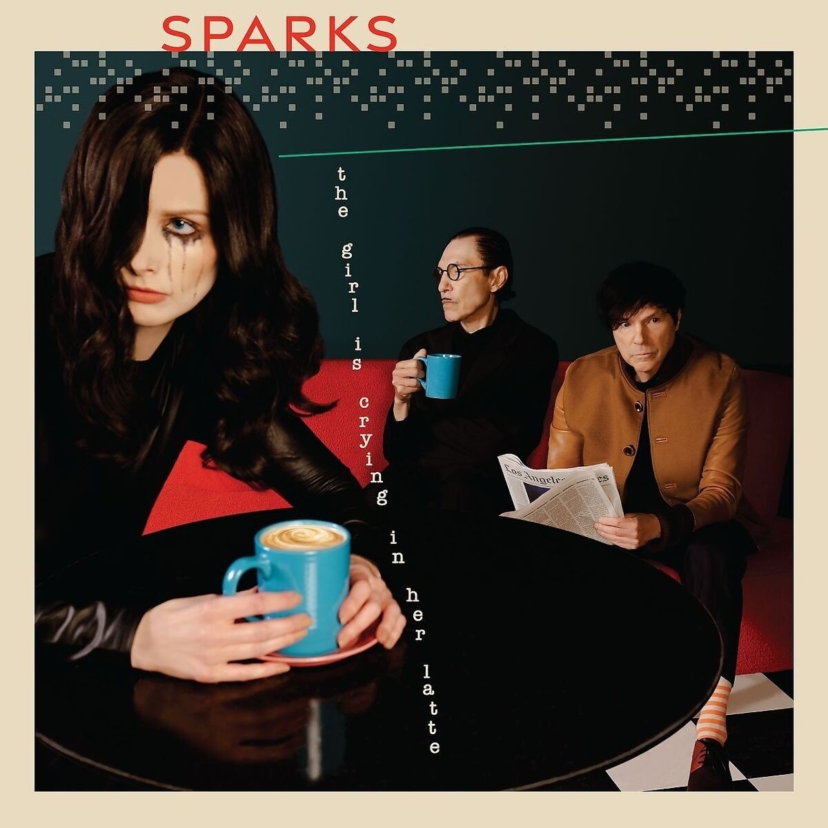 The Girl Is Crying In Her Latte - Sparks. (LP)