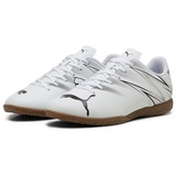 Puma Attacanto It Soccer Shoes, Puma White-Puma Black, 44 EU