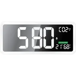 TECHNOLINE WL 1040 mit CO2 Messung Wanduhr