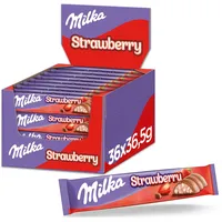 MILKA Erdbeer Riegel