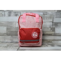 fabrizio® Kinderrucksack Mädchen Kinderrucksack Kindertasche rosa Kindergartenrucksack Herzen