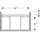 Geberit iCon 74x61,5x47,6cm, 2 L, w/lack. hgl/Gr. vc