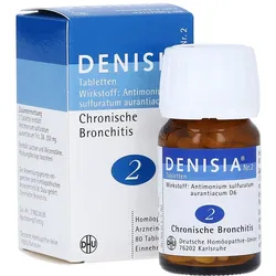 Denisia 2 Chronische Bronchitis Tablette 80 St