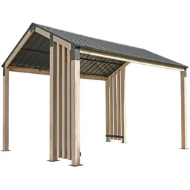 Sojag Lito 1012 3,69 x 3 m Braun/Grau