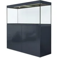 Amtra Alux 330 Aquariumkombination mit Deckel und Holzgehäuse grau