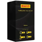 Pirelli Tubeless Ventile 40 mm - Schwarz/Transparent