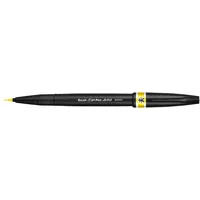 Pentel Pinselstift Sign Pen Artist 1 St. Gelb