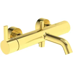 Badearmatur Aufputz Joy, Brushed Gold