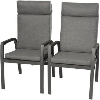 BellaVista - Home & Garden® Hochlehner-Sessel Ontario 2er-Set
