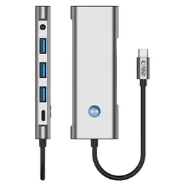 TECH-PROTECT HB04 HUB Adapter 9in1 USB-C Grau