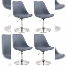 CLP 4er Set Esszimmerstühle Maverick Kunststoff