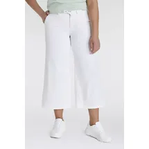 MAC Weite Jeans im Four-Pocket Style weiß 42