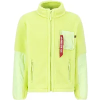 Alpha Industries Sherpa Jacke - Arctic Lime - L