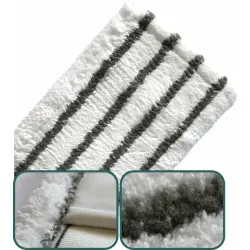 EXCELLENT HARD Moppbezug, grau-weiß PMF40GR , Breite: 40 cm